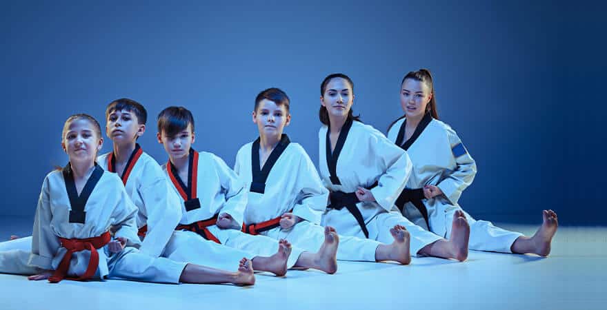 Martial Arts Lessons for Kids in Staten Island NY - Kids Group Splits