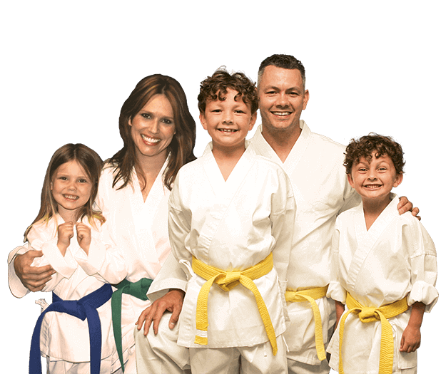 Martial Arts Lessons for Families in Staten Island NY - Group Family for Martial Arts Footer Banner