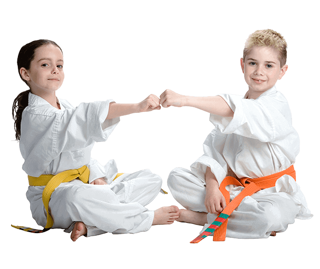 Martial Arts Lessons for Kids in Staten Island NY - Kids Greeting Happy Footer Banner